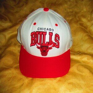 Mitchell & Ness Chicago Bulls NBA Snapback Hat Hardwood Classics White NWOT